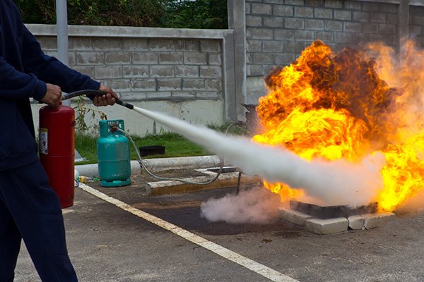 Treinamento de Incêndio